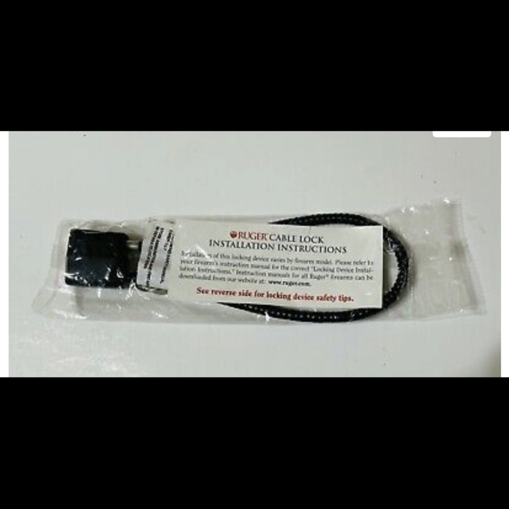 😊Ruger  Cable Lock
